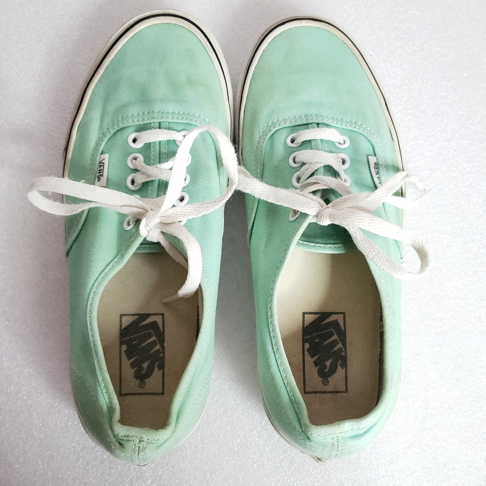 Vans Mint Sneakers Unisex Men 7.5 Women 9 - Picture 8 of 13